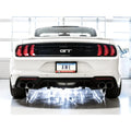 AWE Tuning cat-back exhaust detail