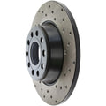 Stoptech auto part close-up