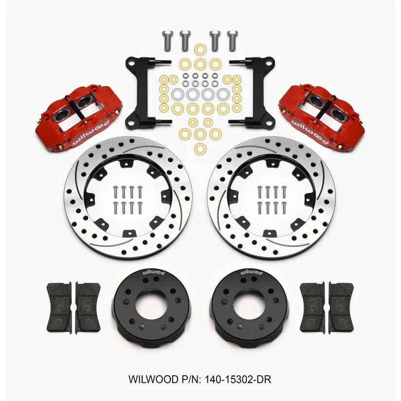 Wilwood red auto part