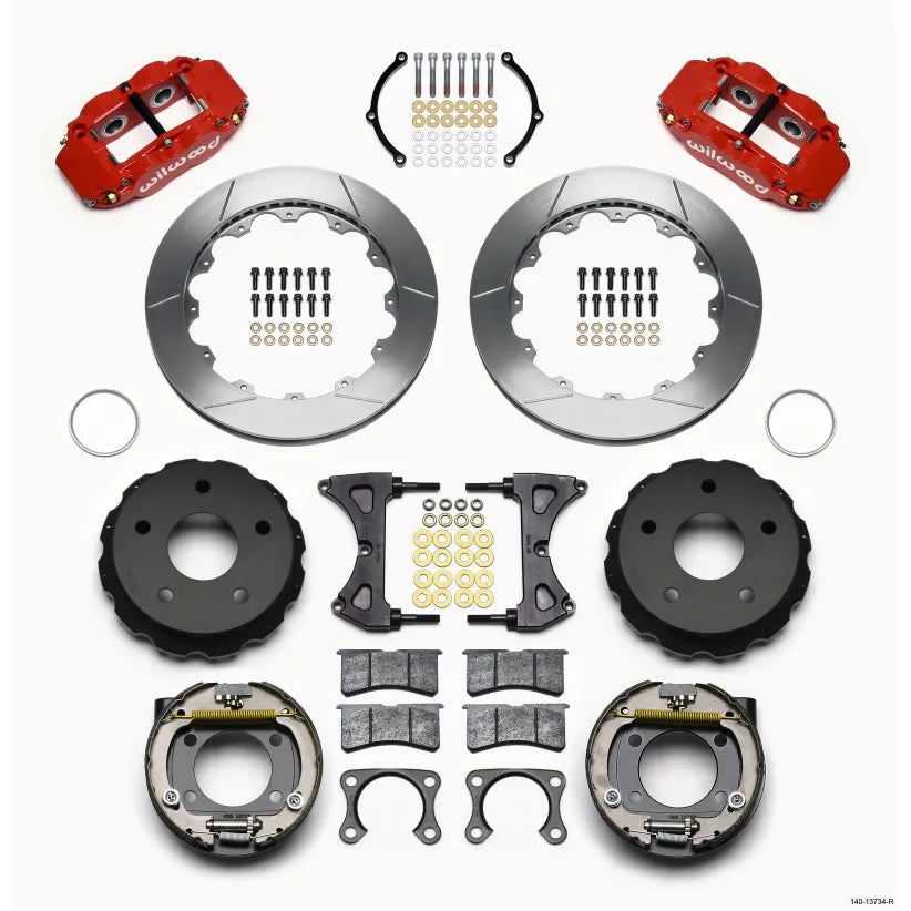 Wilwood red auto part
