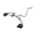 AWE Tuning exhaust installed view