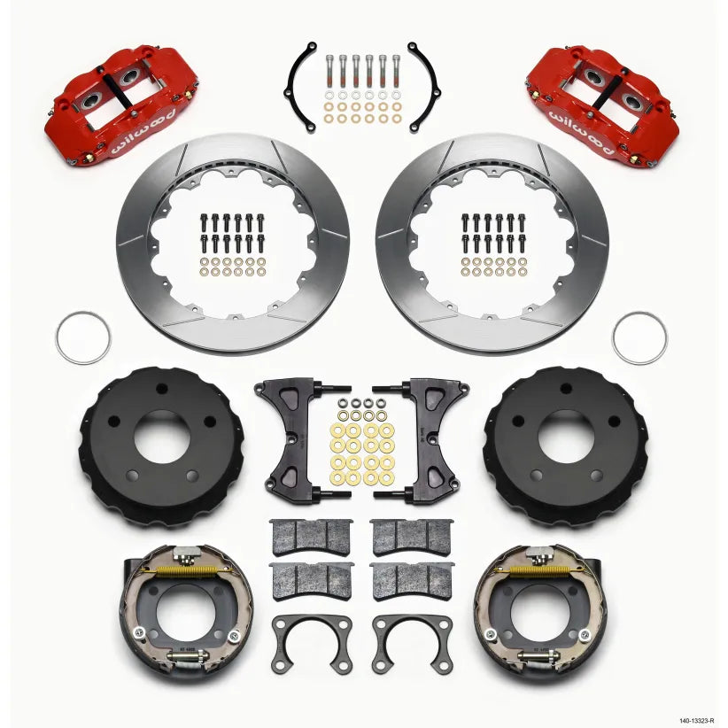 Wilwood red auto part