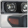 SPYDER headlights installed view