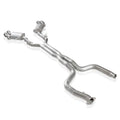 Stainless Works cat-back exhaust installed view