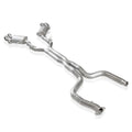 Stainless Works cat-back exhaust installed view