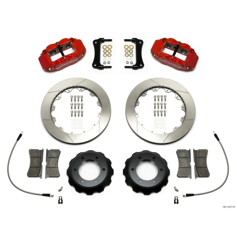 Wilwood red auto part