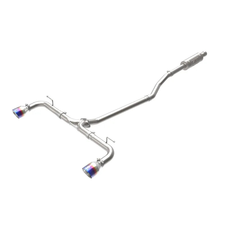aFe blue cat-back exhaust
