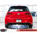 AWE Tuning exhaust detail