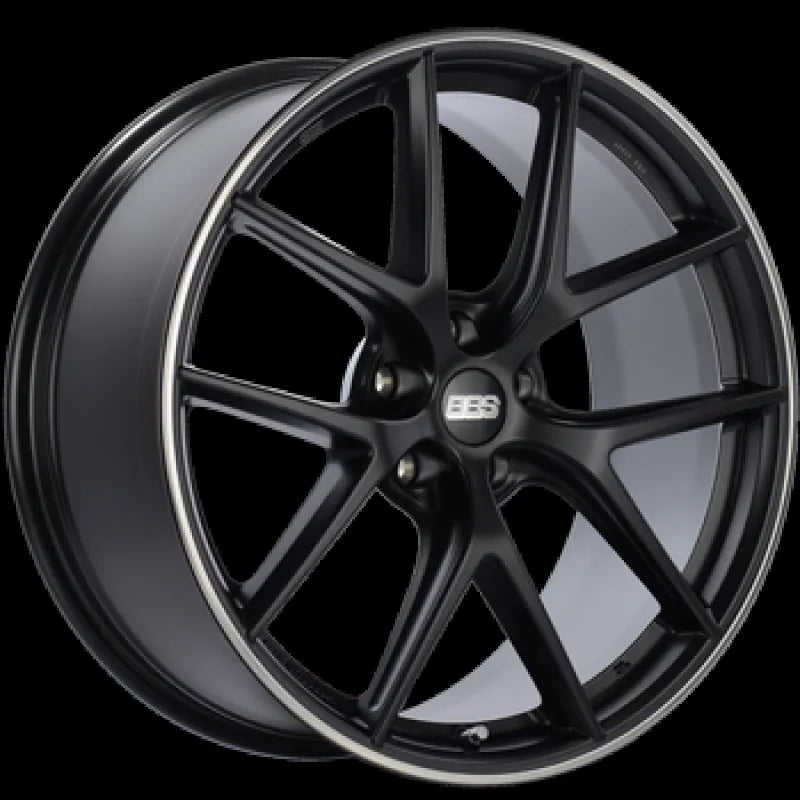 BBS black auto part