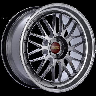 BBS black auto part
