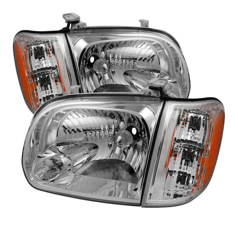 SPYDER chrome headlights