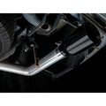 AWE Tuning cat-back exhaust detail