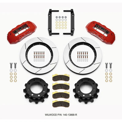 Wilwood red auto part