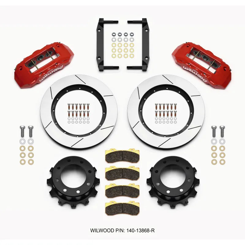 Wilwood red auto part