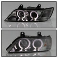 SPYDER headlights installed view