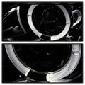 SPYDER headlights close-up