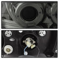 SPYDER headlights close-up
