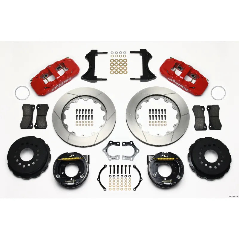 Wilwood red auto part