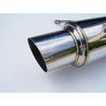 Invidia cat-back exhaust close-up