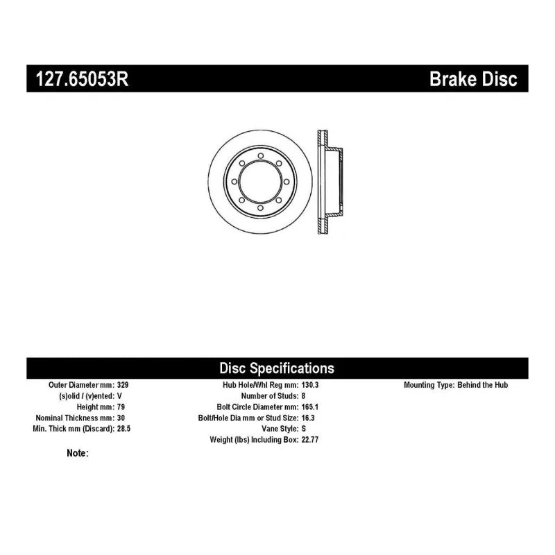Stoptech auto part
