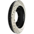 Stoptech auto part installed view