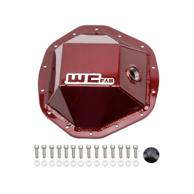 Wehrli red differential cover
