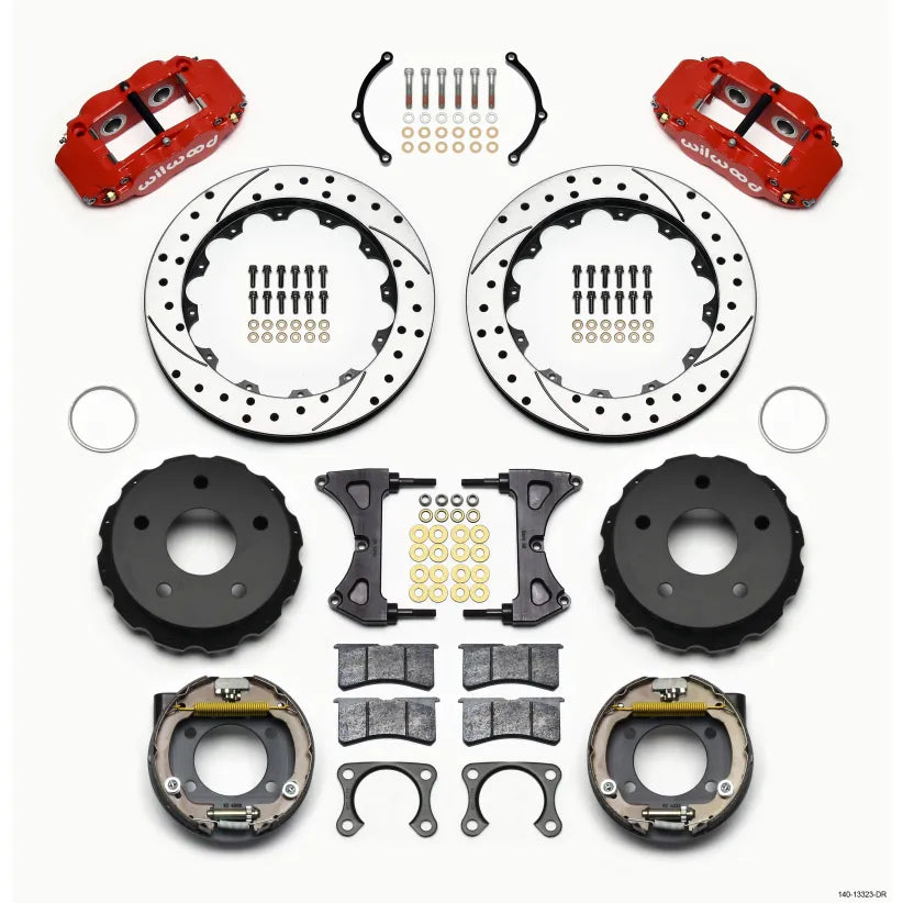 Wilwood red auto part