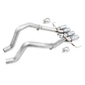 AWE Tuning axle-back exhaust detail