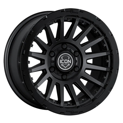 ICON black auto part