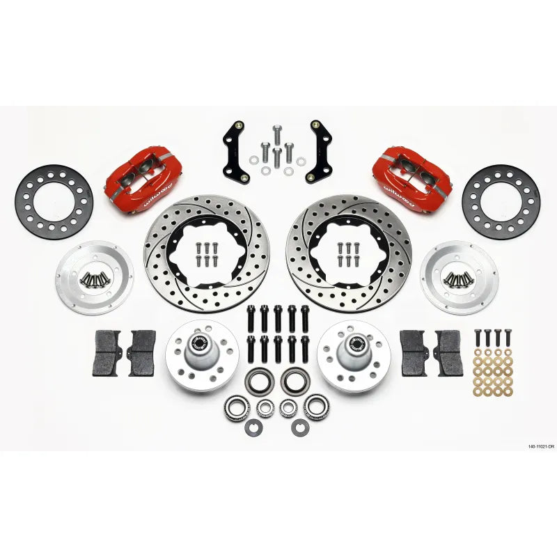Wilwood red auto part