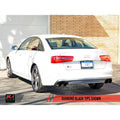 AWE Tuning exhaust installed view