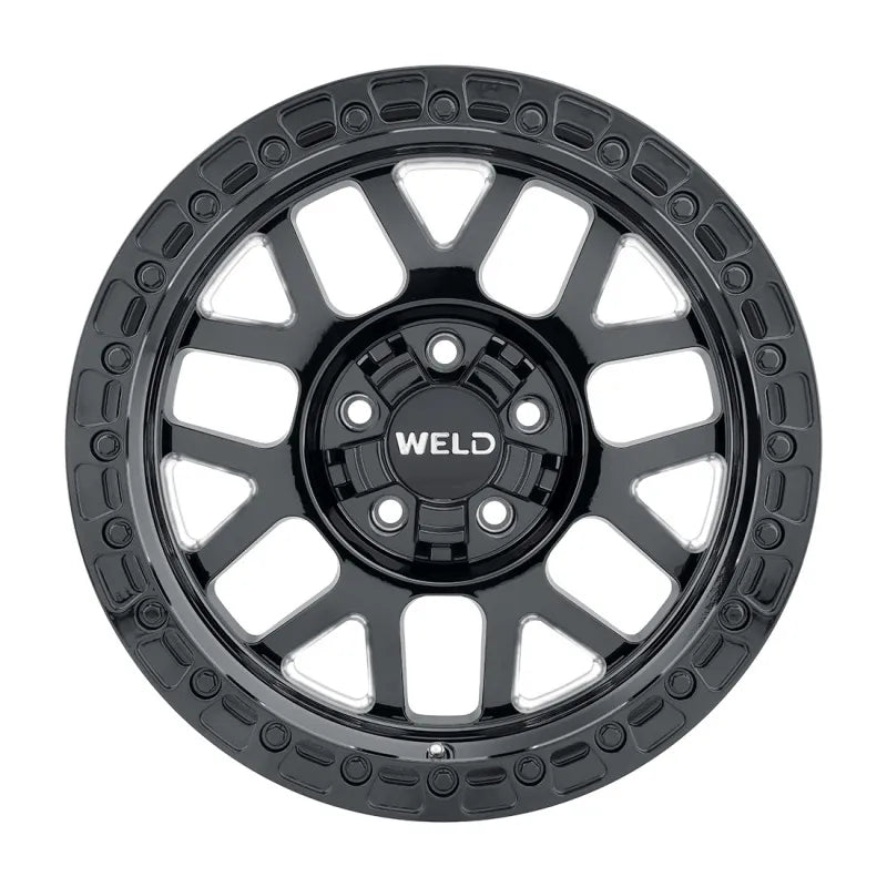 Weld black auto part