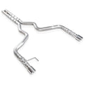 Stainless Works cat-back exhaust detail
