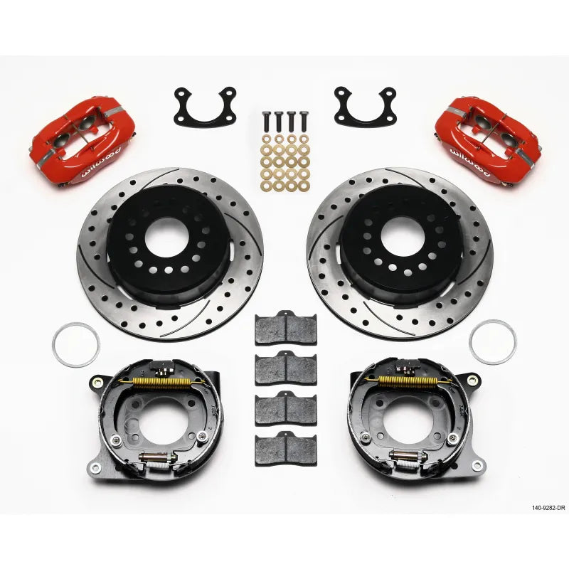 Wilwood red auto part