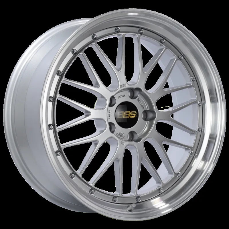 BBS red auto part