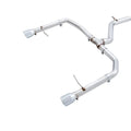 AWE Tuning exhaust installed view