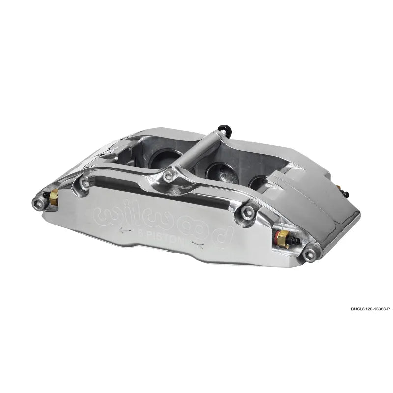 Wilwood polished auto part