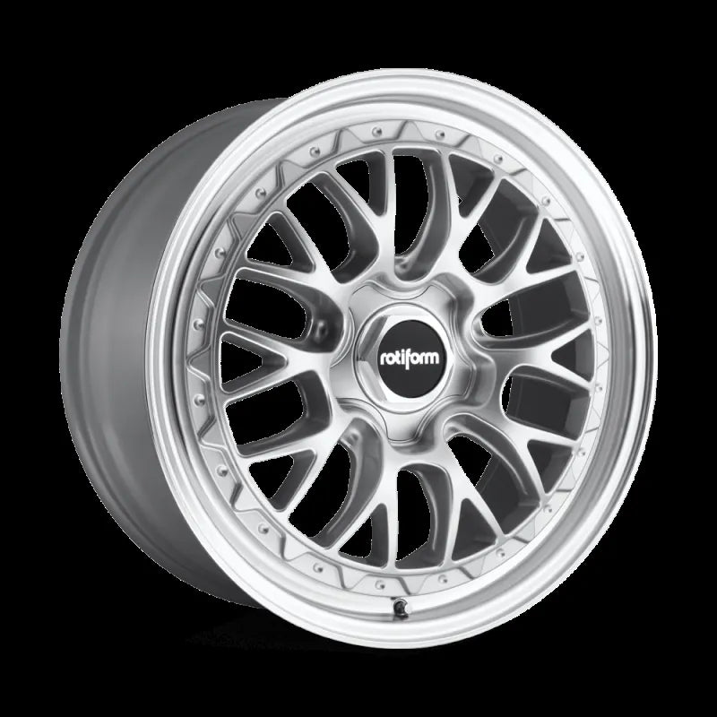 Rotiform silver auto part