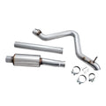 AWE Tuning cat-back exhaust close-up