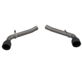 QTP axle-back exhaust close-up