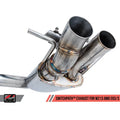AWE Tuning exhaust detail