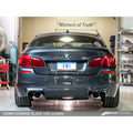 AWE Tuning axle-back exhaust close-up