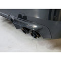 AWE Tuning axle-back exhaust close-up