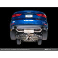 AWE Tuning exhaust installed view