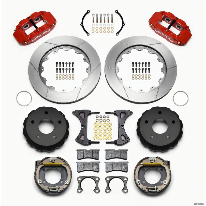 Wilwood red auto part