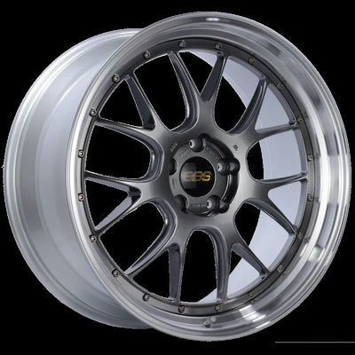 BBS black auto part