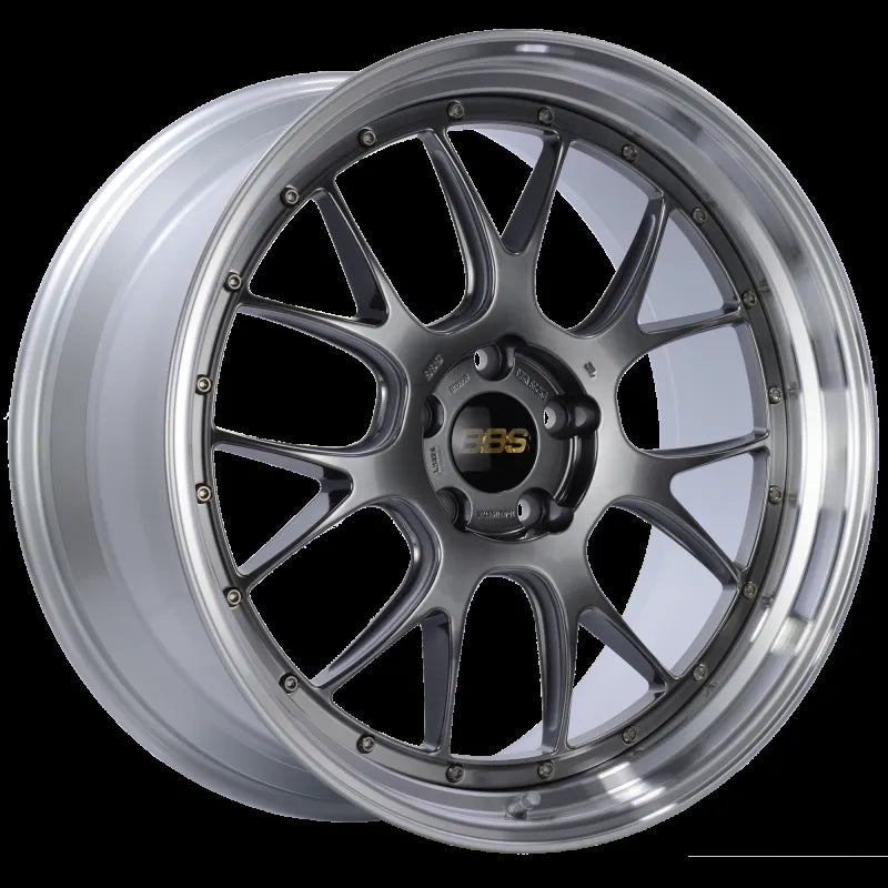 BBS black auto part
