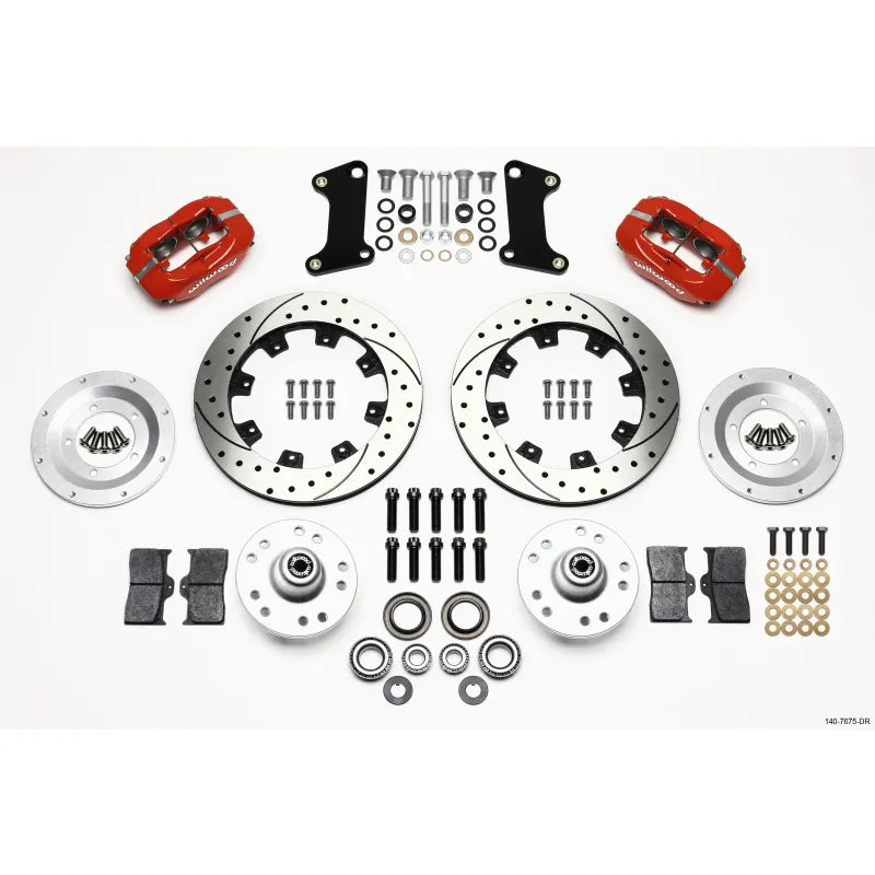 Wilwood red auto part