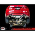 AWE Tuning exhaust installed view