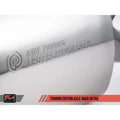AWE Tuning exhaust installed view
